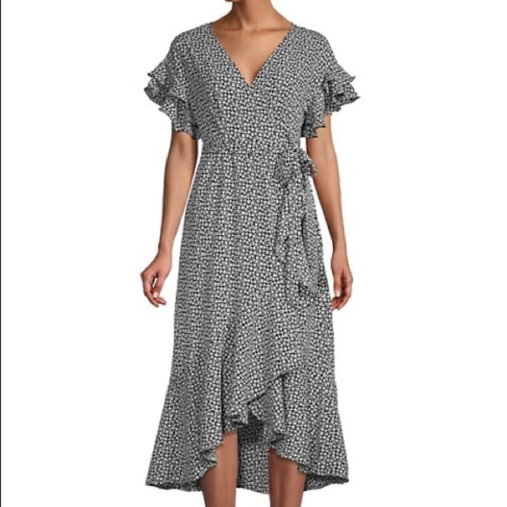 Max Studio Crepe wrap dress size 12